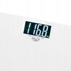 Waga łazienkowa elektroniczna precyzyjna 250 KG wyświetlacz LCD biała biały
