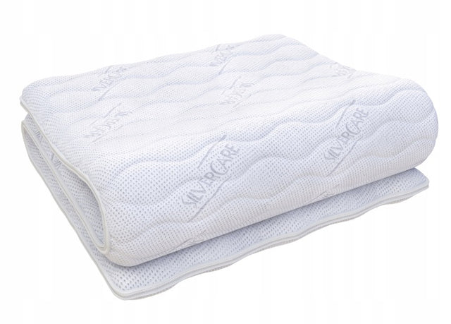 Pokrowiec na materac Silvercare 160x200 silver gruby ochraniacz, nakładka ochronna do łóżka