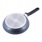 Patelnia Aluminiowa Powłoka Marmurkową Grube dno Indukcja Gaz 24cm kamille do smażenia, kuchenka ceramiczna i