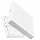 Plafon LED 24W lampa sufitowa do kuchni łazienki oświetlenie pokoju biurowa biała aluminiowa oprawa z wbudowanym