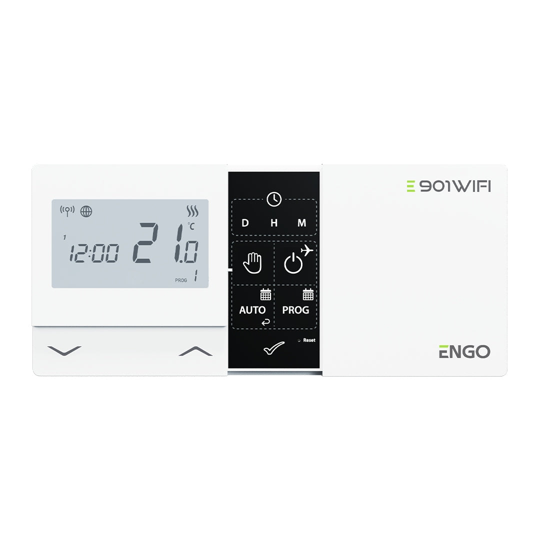 ENGO E901-WIFI REGULATOR TEMPERATURY BEZPRZEWODOWY WI-FI INTERNETOWY BIAŁY sterownik
