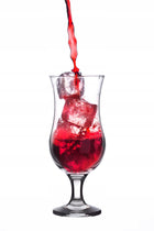 LAV FIESTA Zestaw Kieliszki komplet 6 szt Koktajl Pokale do piwa 390 ml szklane naczynia do drinków, można myć w