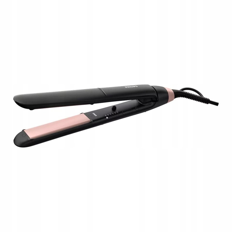 Prostownica do włosów ceramiczna z ThermoProtect czarna Philips BHS378/00