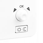 BEZPRZEWODOWY STEROWNIK KOTŁA PIECA REGULATOR TEMPERATURY TERMOSTAT AURATON biały