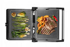 Grill do kanapek panini opiekacz toster rozkładany elektryczny duży 2200W nominalna czarny