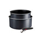 Zestaw rondli 18 20cm Tefal Ingenio So'Light 3 el. indukcja aluminiowe garnki non-stick do piekarnika, gazu, ceramiki i