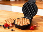 Gofrownica bąbelkowa 850W bubble waffle eggpuffs chrupkie gofry JAK z budki nominalna