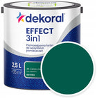 Dekoral effect 3W1 plamoodporna zielony butelkowy 49 2.5l farba dekoracyjna do ścian
