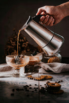 Kawiarka zaparzacz do kawy espresso 12 filiżanek 600 ml indukcja edenberg kafetiera moka, stalowa srebrna
