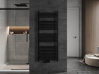 Grzejnik łazienkowy pionowy drabinka czarny Mexen Mars 1500x600 wodny 600 mm 1500 mm grzewcza