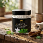 MENTOL KRYSTALICZNY NATURALNY 100G DO SAUNY AROMATERAPIA SAUNA INHALACJA kryształki miętowe, do łaźni fińskiej