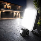 Naświetlacz LED z Czujnikiem Ruchu Halogen Reflektor Lampa 30W 2850lm 5000K oprawa zewnętrzna IP65, biały neutralny do