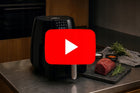Frytkownica beztłuszczowa AIR fryer frytownica duża 4l misa 1450 w czarny