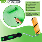 Wałek Malarski orange zestaw wałków malarskich 11cm 10szt + rączka 2K do farb akrylowych, emulsyjnych i fasadowych