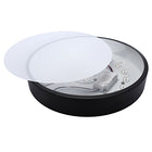 Plafon Natynkowy LED 30cm Okrągły Czarny 30W 2400lm 4000K Nowoczesny lampa sufitowa, oprawa oświetleniowa, neutralna