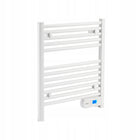 GRZEJNIK ELEKTRYCZNY ŁAZIENKOWY EcoRafa 300W DRABINKA TERMOSTAT SUSZARKA 531 mm 605 mm grzewcza biały