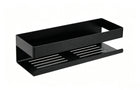 Półka łazienkowa naścienna Royal Artisan czarna stal nierdzewna 30x10x8 cm czarny