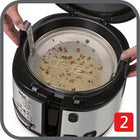 Frytkownica tradycyjna tefal One Metal 1.2 kg 2.1l FF175D71 do Smażenia 1900 w czarny