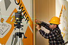 Tripod mini trójnóg podstawa obrotowa do lasera poziomic laserowych deko akcesorium do niwelatora, kompaktowy statyw