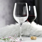 Kieliszki do wina krosno Harmony lumi 4szt 450ml szklane, bezbarwne, na wodę, odpowiednie do mycia w zmywarce