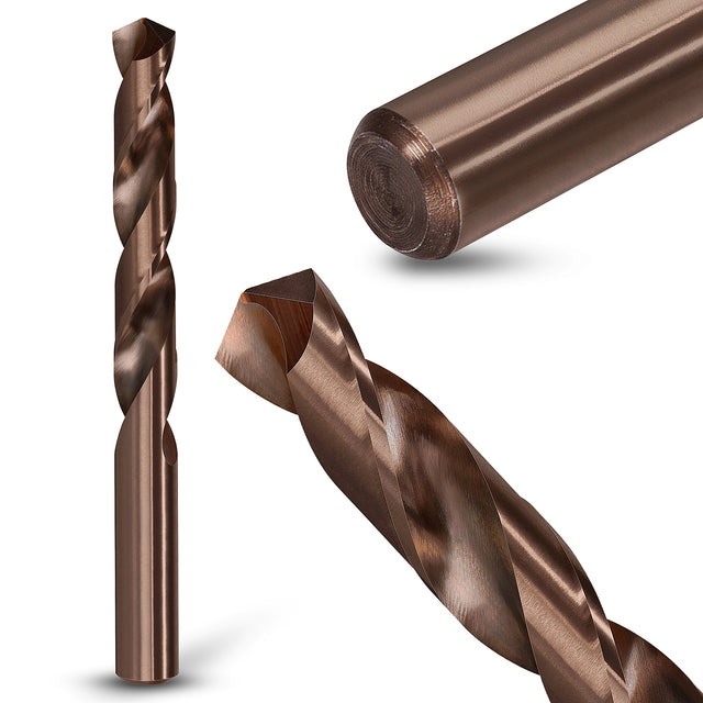 Wiertło do metalu 12.0 mm kobaltowe stali nierdzewnej hss-e 5% kobaltu M35