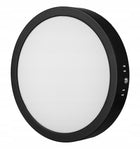 Panel Plafon Sufitowy LED Natynkowy Okrągły Czarny 24W Nie Mruga CCD Lampa oprawa do salonu, sypialni i przedpokoju
