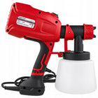 Pistolet agregat malarski natryskowy do malowania ścian 4 dysze sito 1200ml elektryczny 550 w do prac remontowych