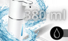Dozownik mydła w pianie 380ml automatyczny bezdotykowy dyspenser biały USB do łazienki, akumulatorowy, stojący