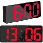 Zegar elektroniczny LED budzik zegarek z alarmem C stołowy 2.5 cm