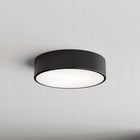Lampa sufitowa Plafon cleo 300 Czarny 30 cm oprawa oświetleniowa okrągła E27 maks. 24 w do salonu i korytarza
