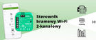 Sterownik 2 wejścia bramy furtki wi-fi supla zamel SBW-02 moduł inteligentnego domu, zdalne sterowanie napędami
