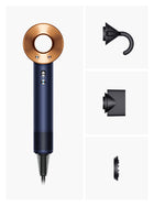 Suszarka do włosów Dyson Supersonic Straight + Wavy Błękit pruski Miedź