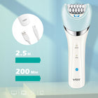 Depilator dla kobiet golarka damska do NÓG pach bikini ciała peeling 5W1