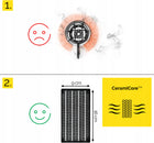 Termowentylator Yoer Farelka Cichy 38dB 2000W +Timer 4Tryby Energooszczędny maksymalna czarny grzejnik ceramiczny z