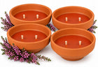 Znicz otwarty ceramiczny tradycyjny retro 2 knoty 0,7 KG 10 godz 4 SZT lampion parafinowy na grób, dekoracja cmentarna