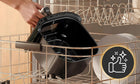 Frytkownica Beztłuszczowa Air Fryer 6l 2500W Frytownica z Termostatem Tacka czarny