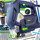 WYRZYNARKA DO DREWNA METALU PRZECINARKA ELEKTRYCZNA LASER 1200W+BRZESZCZOTY owanie brzeszczotu