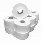 Papier toaletowy celuloza jumbo 2W 90 m x 12 rolek 1080 m gruby do podajnika łazienkowego, biały, dwuwarstwowy materiał