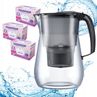 Dzbanek filtrujący do wody Aquaphor Onyx czarny 4.2 l +3 wkłady MG Maxfor brak informacji beżowy/brązowy