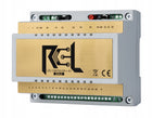 Zestaw Sterownik schodowy rcl-led gold, czujnik odległości RG_1_GLASS_WHITE automatyka oświetlenia LED, do
