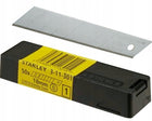 OSTRZA OSTRZE DO NOŻA NOŻYKA WYMIENNE ŁAMANE 18mm STANLEY 3-11-301 do cięcia tapet i kartonu, komplet 8 sztuk