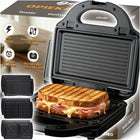 Grill elektryczny na panini grill opiekacz elektryczny gofrownica 3W1 mocny nominalna