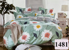 Pościel 200x220 Bawełniana Dwustronna - 100% naturalna prawdziwa bawełna zestaw 3 części, satyna, poszewki 70x80, zamek