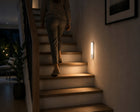 Lampa LED Akumulatorowa z Czujnikiem Ruchu Magnetyczna Oświetlenie Schodowe lampka nocna bezprzewodowa do korytarza