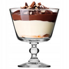 Pucharki do deserów 480ml Krista KROSNO czarki na lody 6szt zestaw komplet szklane salaterki bezbarwne, mycie w zmywarce