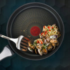 Wok tefal unlimited 28cm tytanowy patelnia nieprzywierająca do smażenia, na indukcję, do piekarnika, można myć w