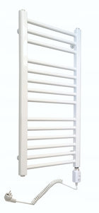 Grzejnik łazienkowy elektryczny TOMAS 600 W biały 400 mm 820 mm grzewcza