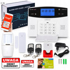 Alarm domowy senior guard 1 bezprzewodowy GSM wifi tuya czujnik ruchu PIR system zabezpieczeń, czujka magnetyczna