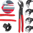KNIPEX 87 01 250 Cobra szczypce nastawne do rur klucz hydrauliczny, żabka do nakrętek, hartowane szczęki
