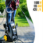 MYJKA CIŚNIENIOWA 135bar MOCNA POMPA ALUMINIOWA 1600W BESTEN ZESTAW TURBO do auta, kostki brukowej i tarasu
